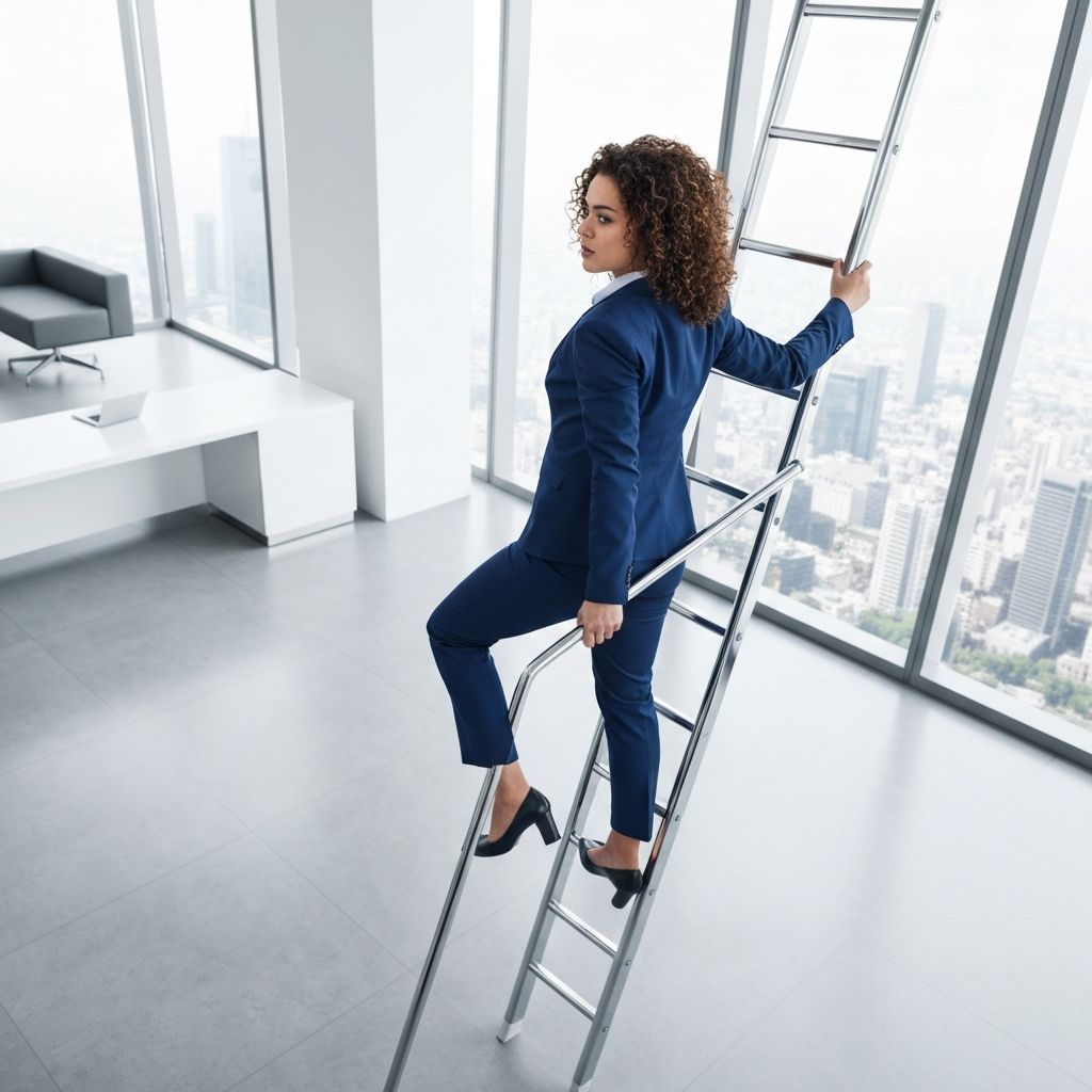 Profesjonalista odnoszący sukces w rozwoju kariery